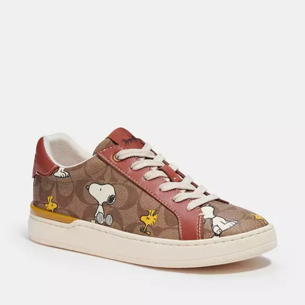 Coach X Peanuts Clip Low Top CF162 *NWT*